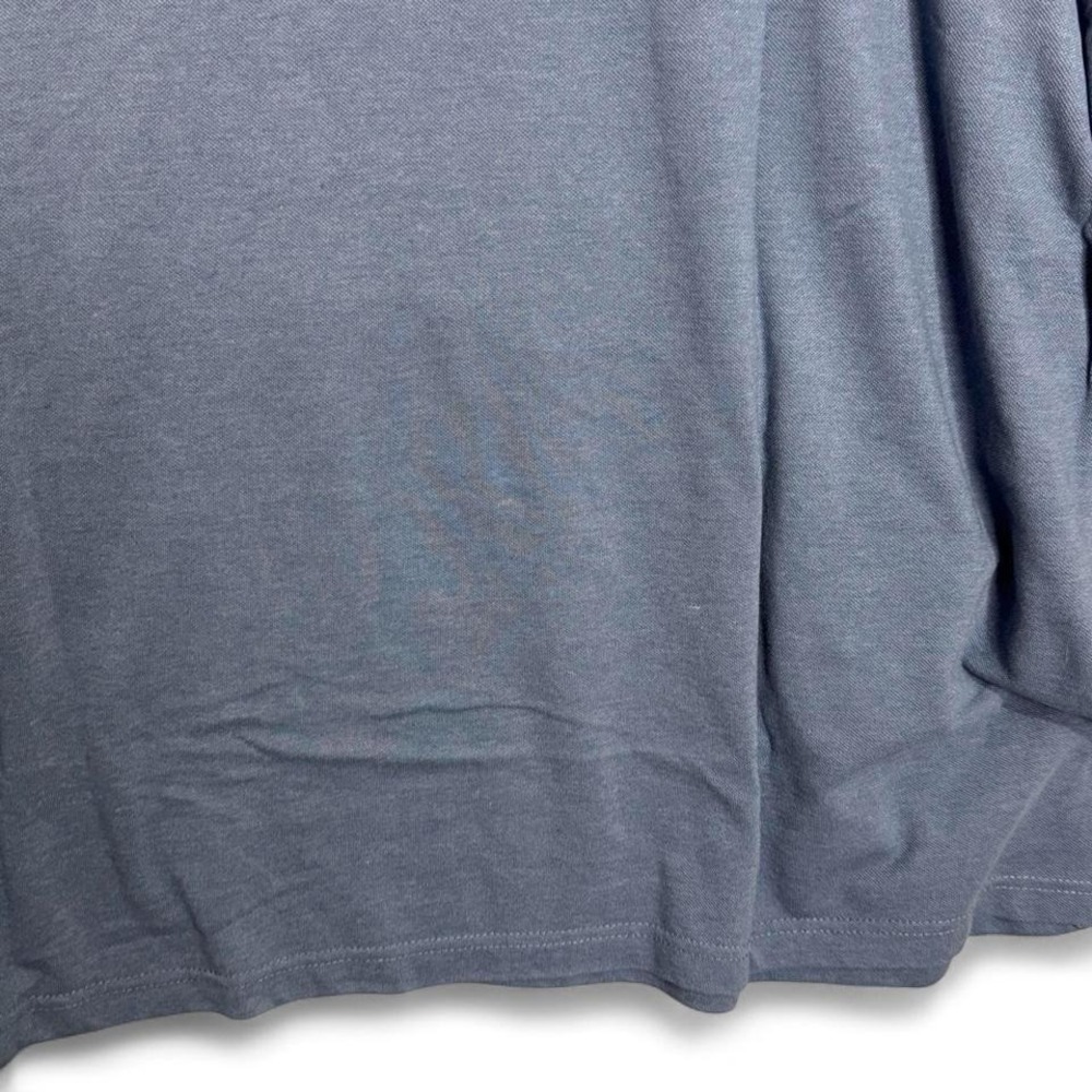 KingSize Polo Shirt Sz 7XL Tall Blue Casual Basic Oversized Big & Tall Normcore - Picture 4 of 4